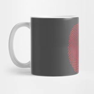 Flaming identity Mug